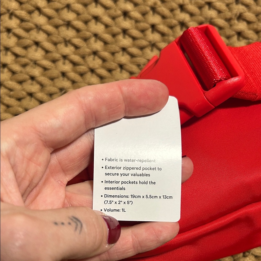 lululemon athletica Red Crossbody Bag - Picture 7 of 7